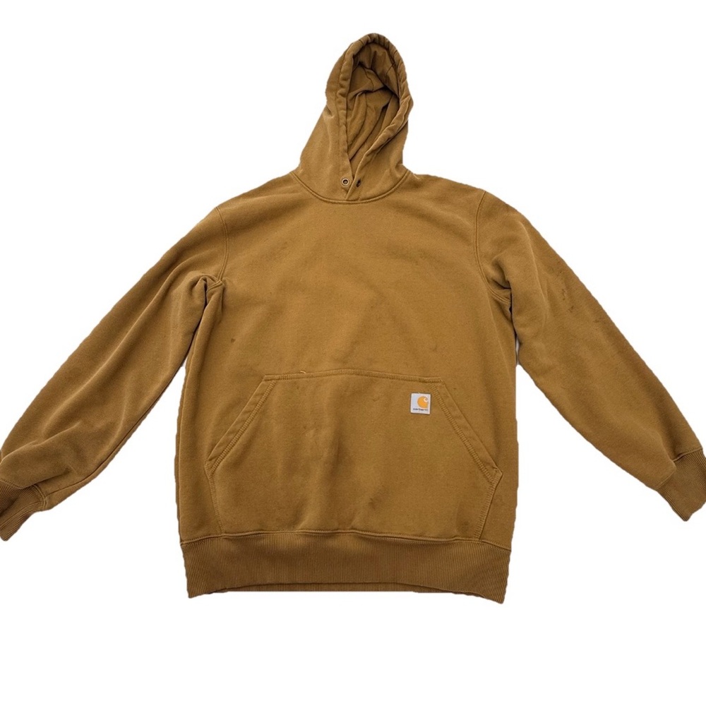 Carhartt 100615 Rain Defender Hoodie Brown Loose Fit Mens M Workwear